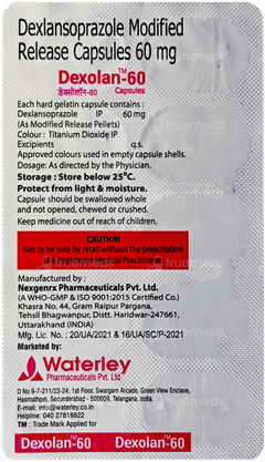 Dexolan 60 Capsule 10 Dexolan 60 Capsule 10